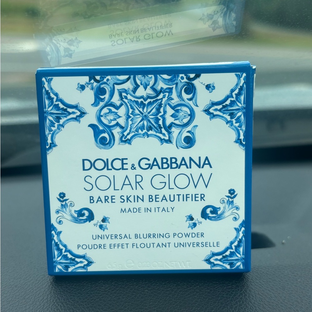Dolce & Gabbana Blue and White Packaging